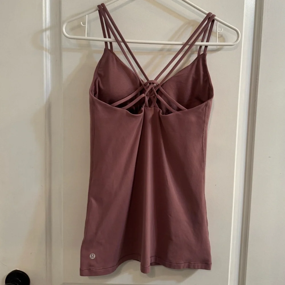 Lululemon Create Your Calm Tank Figue Mauve Pink - Picture 2 of 13